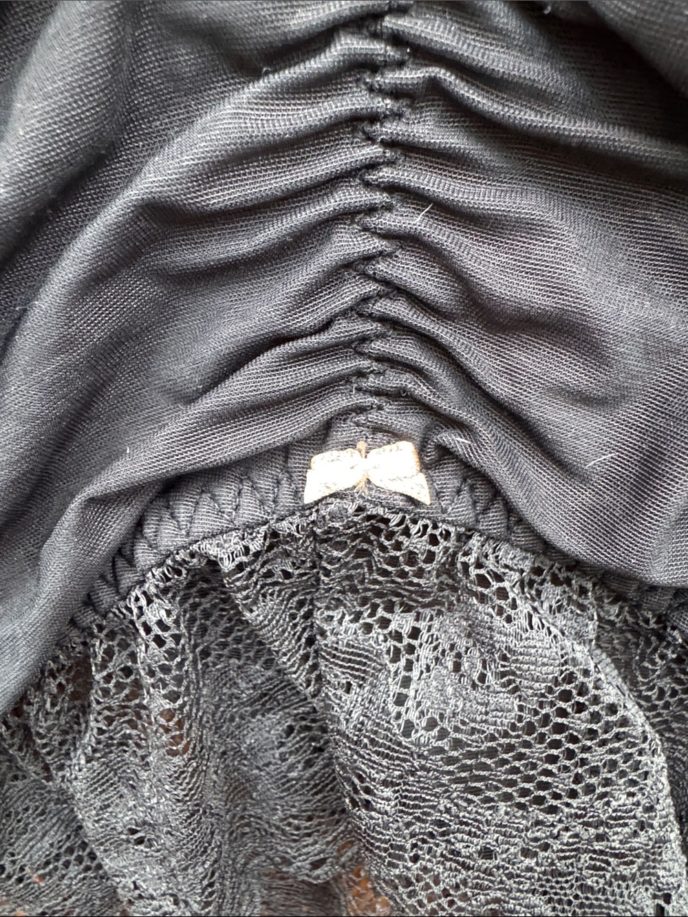 Victorias Secret Y2K Vintage Classic Black Lace Chemise - Women's Intimates - Picture 5 of 10
